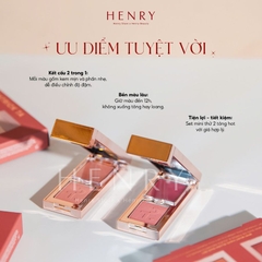 [Mini Nobox Tách Set] Bộ Đôi Má Hồng Kem & Phấn Patrick Ta Major Headlines (Màu #She Goes To The Gym & #She’s Seductive)