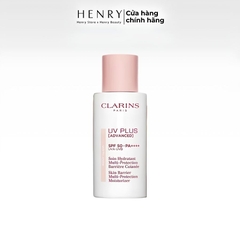 Kem Chống Nắng Clarins UV Plus Rosy Glow SPF50/PA++++ 50ml - Nâng Tone Hồng Tự Nhiên, Bảo Vệ Da Toàn Diện