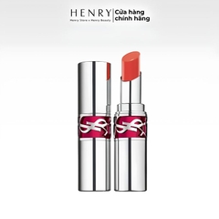 [Fullsize] Son Dưỡng YSL Rouge Volupte Candy Glaze 11 Red  Thrill – Đỏ Cam Tươi Tắn, Cho Đôi Môi Căng Mọng