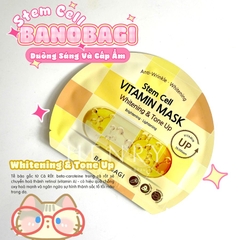 Mặt Nạ Banobagi Stem Cell Vitamin Mask 30ml Công Nghệ Tế Bào Gốc Thực Vật & Vitamin 50.000ppm