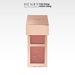 [Fullsize/ Minisize] Phấn Má Hồng Patrick Ta Double Take Creme & Powder Blush