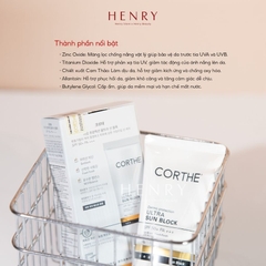 Kem Chống Nắng Corthe Dermo Protection Ultra Sun Block SPF50+ PA+++ 50g – Bảo Vệ Da Toàn Diện, Dịu Nhẹ Cho Mọi Loại Da