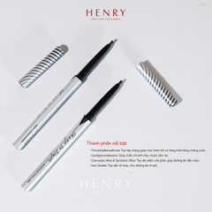 Chì Kẻ Mắt Clio Sharp, So Simple Waterproof Pencil Liner (Màu Đen), Siêu Mảnh, Siêu Lì