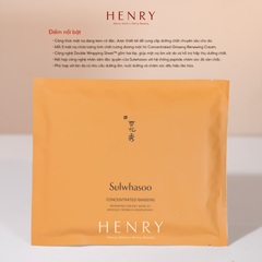Mặt Nạ Sulwhasoo Concentrated Ginseng Renewing Creamy Mask EX 18g – Nuôi Dưỡng, Cấp Ẩm Và Hỗ Trợ Cải Thiện Độ Săn Chắc
