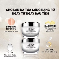 Kem Dưỡng Đêm Olay Luminous Light Perfecting Night Cream 50g – Dưỡng Sáng, Cấp Ẩm & Hỗ Trợ Làm Đều Màu Da