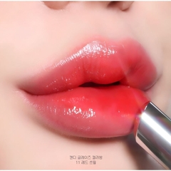 Son YSL Loveshine Candy Glaze 11 Red Thrill 3.2g – Son Dưỡng Bóng Màu Đỏ Cam Căng Mọng, Rạng Rỡ