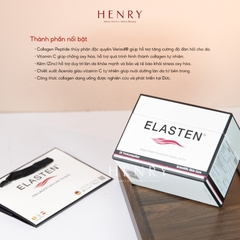 [Hàng Công Ty] Nước Uống Collagen Elasten Hộp 30 Ống x 25ml
