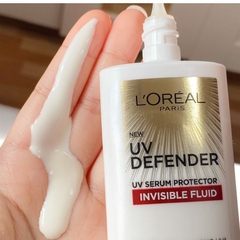 Kem Chống Nắng L'Oréal Paris X20 UV Defender Serum Invisible Fluid SPF50+ PA++++ 50ml – Chống Nắng Phổ Rộng, Mỏng Nhẹ Như Serum