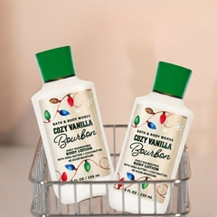 Sữa Dưỡng Thể Hương Nước Hoa Bath & Body Works Cozy Vanilla Bourbon 236ml Hương Vanilla Ngọt Ngào, Ấm Áp & Sang Trọng