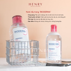 [XT] Nước Tẩy Trang Bioderma Sensibio H2O Micellar Water 850ml