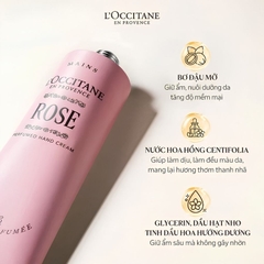 Kem Dưỡng Tay L'Occitane Rose Perfumed Hand Cream 150ml – Dưỡng Ẩm Mềm Mịn, Hương Hoa Hồng Pháp Thanh Lịch