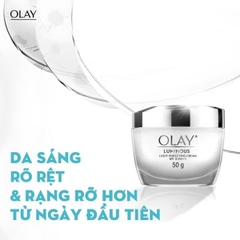 Kem Dưỡng Ngày Olay Luminous Light Perfecting Cream SPF15 PA++ 50g – Dưỡng Sáng, Cấp Ẩm & Bảo Vệ Da Ban Ngày