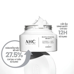 Kem Dưỡng AHC Pro Shot Gluta Ctivation Bright 3 50ml – Dưỡng Sáng Da, Mờ Thâm Nám, Cấp Ẩm & Hỗ Trợ Chống Lão Hóa