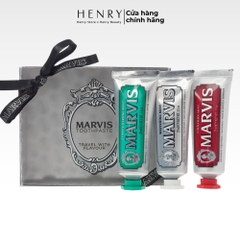 Bộ 3 Kem Đánh Răng Marvis Travel With Flavour 25ml
