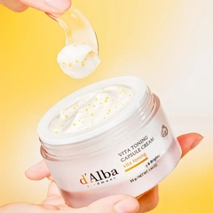 [Tách Set Giá Hời] Kem Dưỡng Trắng & Cấp Ẩm d'Alba Vita Toning Capsule Cream 55gr