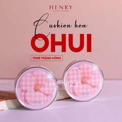 [Tách Set/ Nobox] Phấn Nước Ohui Ultimate Cover Cushion Moisture Flower Limited Edition 2026 Tone Trắng Hồng