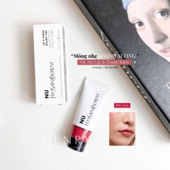 Son Dưỡng Môi & Má Hồng Yves Saint Laurent YSL Nu Lip & Cheek Balmy Tint