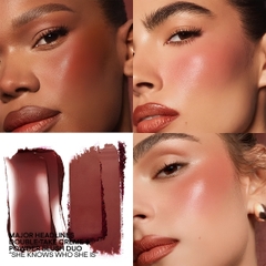 [Fullbox - Mini] Phấn Má Hồng Patrick Ta She Knows Who She Is 2.6g – Má Hồng Duo Kem & Phấn Tạo Hiệu Ứng Tự Nhiên