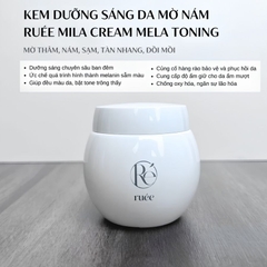 [Hàng Công Ty] Kem Dưỡng Sáng Da Ruee Mela Toning Cream 50g – Hỗ Trợ Làm Đều Màu Da, Dưỡng Ẩm Mịn Màng