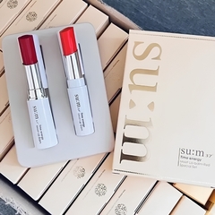 Set Son Dưỡng Môi Su:m37 Time Energy Moist Lip Balm Red Special (Red 5.5g+corad 3.5g)