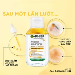[Hàng Công Ty] Nước Tẩy Trang Garnier Làm Sạch Sâu Mini 50ml