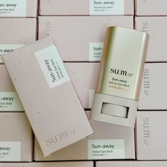 Lăn chống nắng Su:m 37 Sun-Away Velvet Sun Stick SPF50 18g – Bảo Vệ Da Hiệu Quả, Mỏng Nhẹ & Không Bết Dính