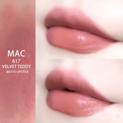 Son MAC Ximal Silky Matte Lip #617 Velvet Teddy 3.5g – Son Lì Mịn Mượt, Sắc Nude Hồng Đất Thanh Lịch