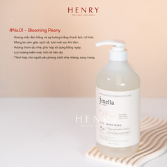 [Hàng Công Ty] Sữa Tắm JMELLA In France 1000ml – Làm Sạch Dịu Nhẹ, Dưỡng Ẩm Và Lưu Hương Nước Hoa Pháp