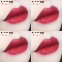 Son MAC Retro Matte Lipstick #707 Ruby Woo 3g – Đỏ Cổ Điển, Chất Son Lì Biểu Tượng