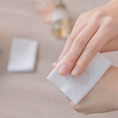 Bông Tẩy Trang Tetra Le Soin Laretat Pur Pháp (Gói 600 Miếng)