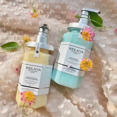 [Hàng Công Ty] Set Dầu Gội Xả Nấm Truffle Weilaiya 450ml x 2 – Phục Hồi Tóc Hư Tổn, Suôn Mượt Chuẩn Salon