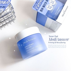 Toner Pad Se Khít Lỗ Chân Lông MediAnswer Pore Collagen Clear Pada (Hộp 80 Miếng + Tặng 1 Gói)