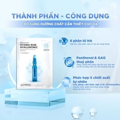 [LẺ] Mặt Nạ Wonjin Effect Hydro Rise Hyaluronic – Cấp Ẩm Chuyên Sâu, Cho Làn Da Căng Mướt Mịn Màng