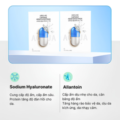 Mặt Nạ Lebelage Dr.Capsule Aqua Mask Pack 25ml – Cấp Nước Chuyên Sâu, Cho Da Mềm Mịn Căng Mướt