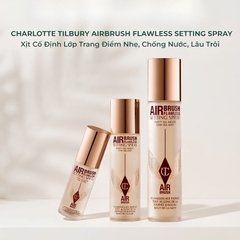 (34ml) Xịt Khóa Nền Charlotte Tilbury Airbrush Flawless – Giữ Nền Mịn Lì, Hạn Chế Xuống Tông