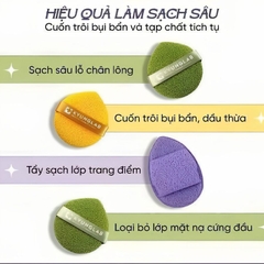 Hộp 3 Miếng Rửa Mặt Bọt Biển KR.LAB Cleansing Sponge – Làm Sạch Dịu Nhẹ, Mềm Mại Cho Mọi Loại Da