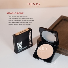 [Fullsize] Phấn Phủ Nén Huda Beauty Easy Bake Pressed Powder 8.5g #Peach Cupcake Kiềm Dầu, Hiệu Chỉnh Sắc Tố Da Tươi Tắn