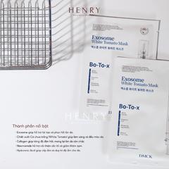 Mặt Nạ DMCK Exosome White Tomato Mask – Dưỡng Sáng Da, Cấp Ẩm & Phục Hồi Chuyên Sâu
