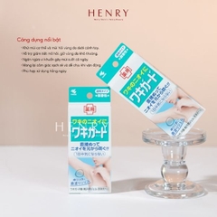 Gel Trị Hôi Nách Kobayashi Waki Guard 50ml – Khử Mùi Hiệu Quả, Giảm Tiết Mồ Hôi & Hỗ Trợ Làm Sáng Vùng Da Dưới Cánh Tay