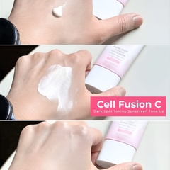 Kem Chống Nắng Cell Fusion C Dark Spot Toning Sunscreen SPF50+ PA++++ 2x35ml Chính Hãng | Nâng Tông, Dưỡng Sáng & Mờ Thâm