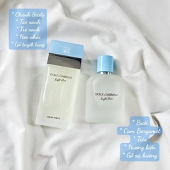 [Vial] Nước Hoa Dolce & Gabbana Light Blue Pour Homme Eau de Toilette 1.5ml – Hương Cam Chanh Nam Tính, Tươi Mát & Cuốn Hút