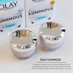 Kem Dưỡng Đêm Olay Luminous Light Perfecting Night Cream 50g – Dưỡng Sáng, Cấp Ẩm & Hỗ Trợ Làm Đều Màu Da