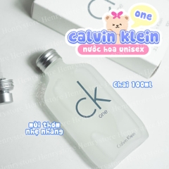 Nước Hoa Unisex Calvin Klein CK One EDT 100ml