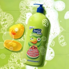 Sữa Tắm Gội Xả Suave Kids 3-in-1 Watermelon Wonder 700ml – Làm Sạch Dịu Nhẹ, Hương Dưa Hấu Thơm Mát