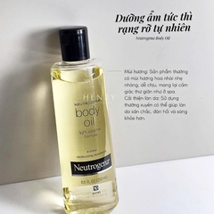 Dầu Dưỡng Thể Sáng Mịn Da Neutrogena Body Oil Light Sesame Formula 250ml