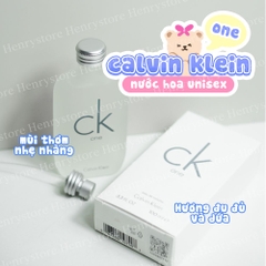 Nước Hoa Unisex Calvin Klein CK One EDT 100ml