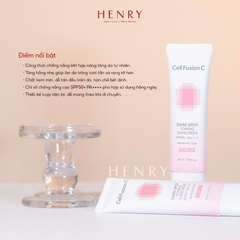 Kem Chống Nắng Cell Fusion C Dark Spot Toning Sunscreen SPF50+ PA++++ 2x35ml Chính Hãng | Nâng Tông, Dưỡng Sáng & Mờ Thâm