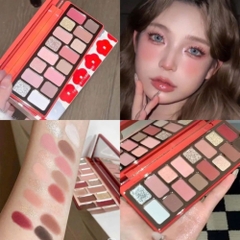Bảng Phấn Mắt 16 Ô Qianyan Cheeryep True Colors Staring 14.5g