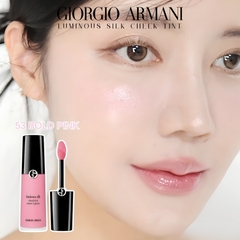 Phấn Má Hồng Armani Luminous Silk Cheek Tint #53 Bold Pink – Má Hồng Dạng Lỏng Hồng Tươi, Bền Màu Đến 12 Giờ