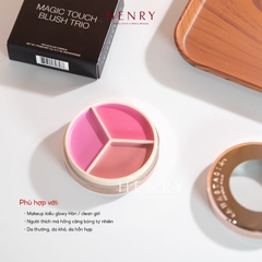 [Fullbox] Má Hồng Kem 3 Ô Anastasia Beverly Hills Magic Touch Blush Trio (3 x 3g) #Pink